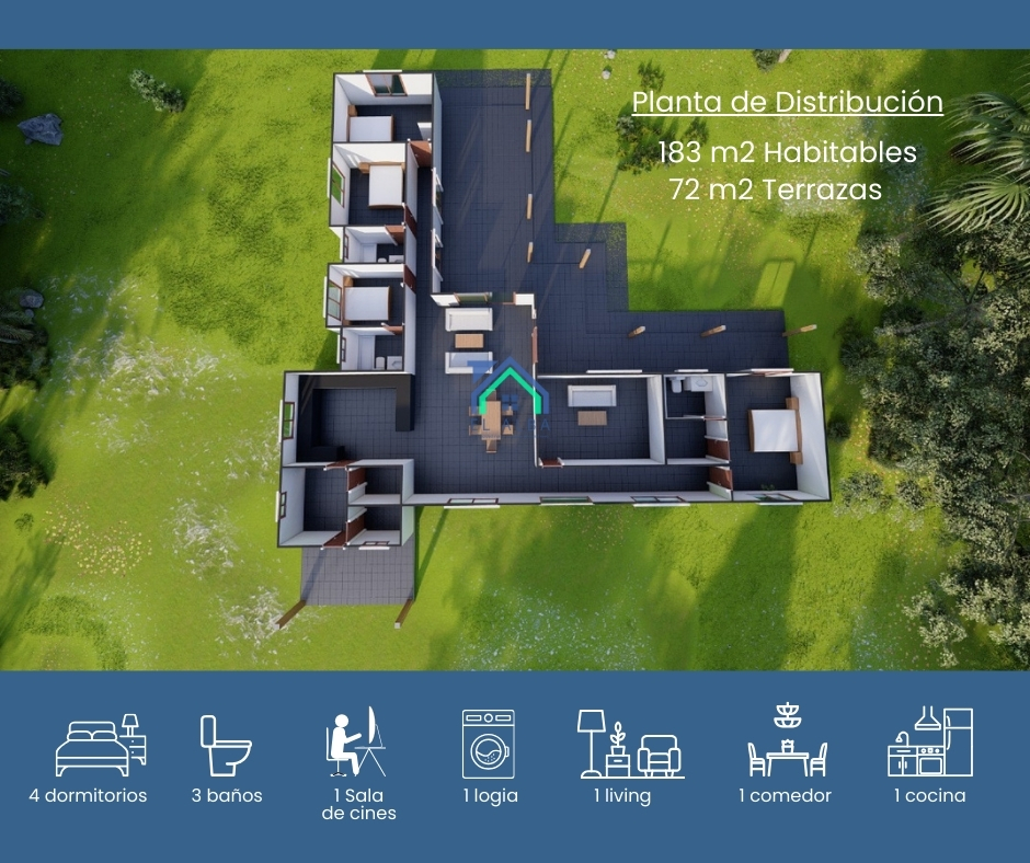 Casa Prefabricada 255 m2